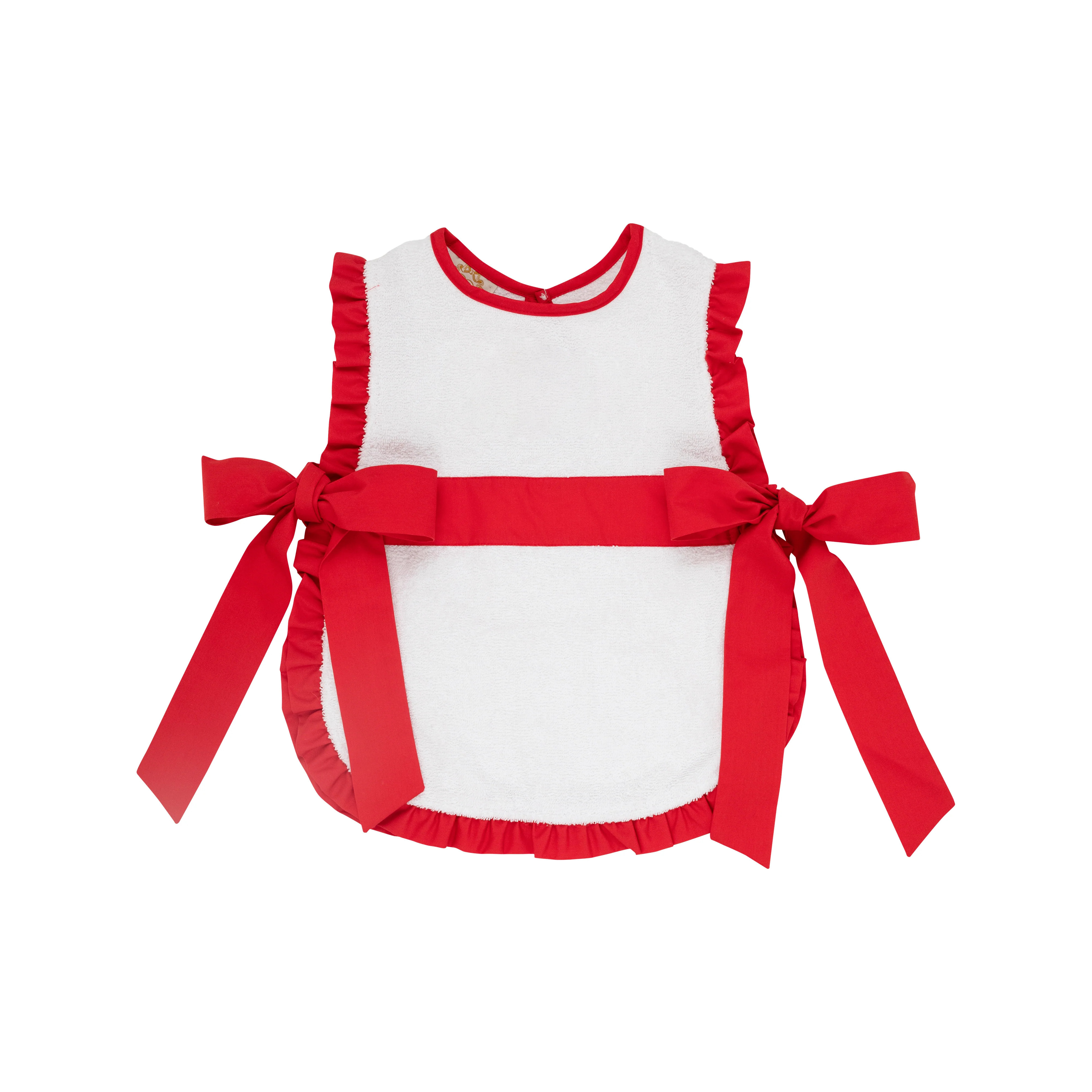 Carolina Cover Up - Worth Avenue White with Richmond Red | The Beaufort Bonnet Company