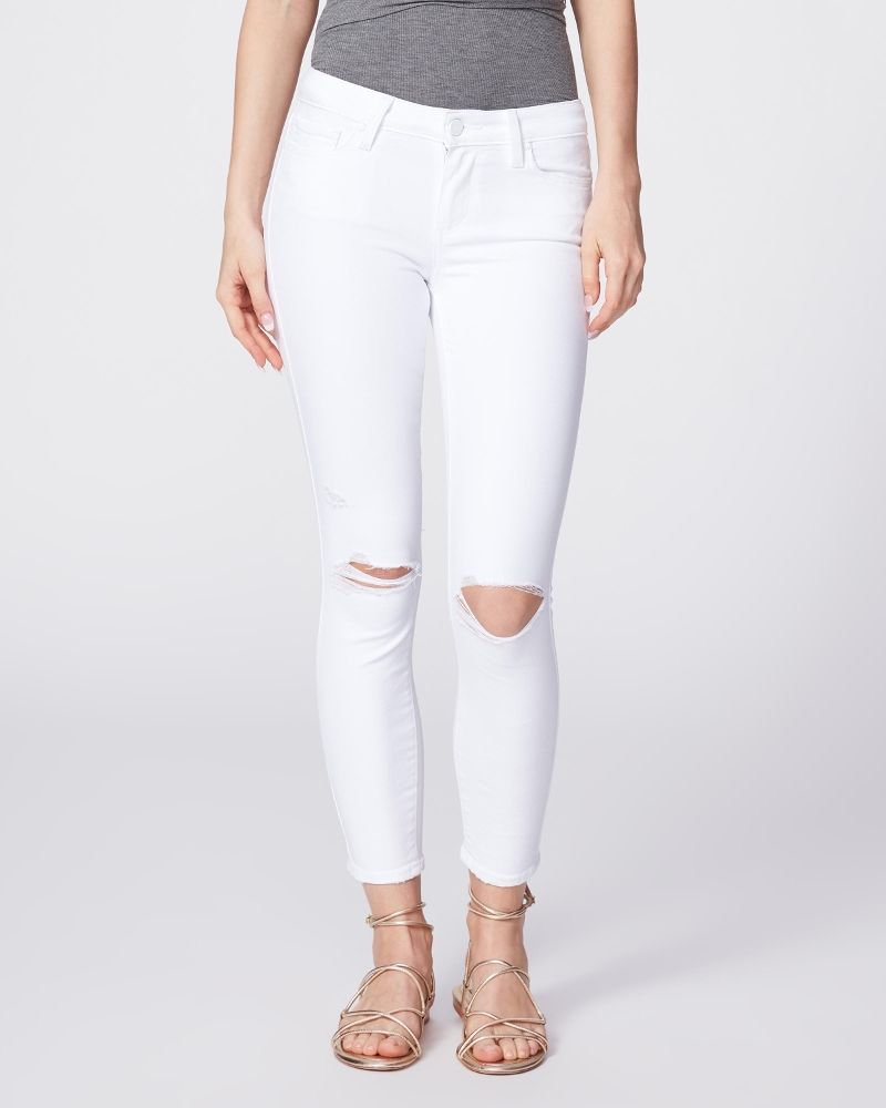 Verdugo Crop - Leche Destructed | Paige