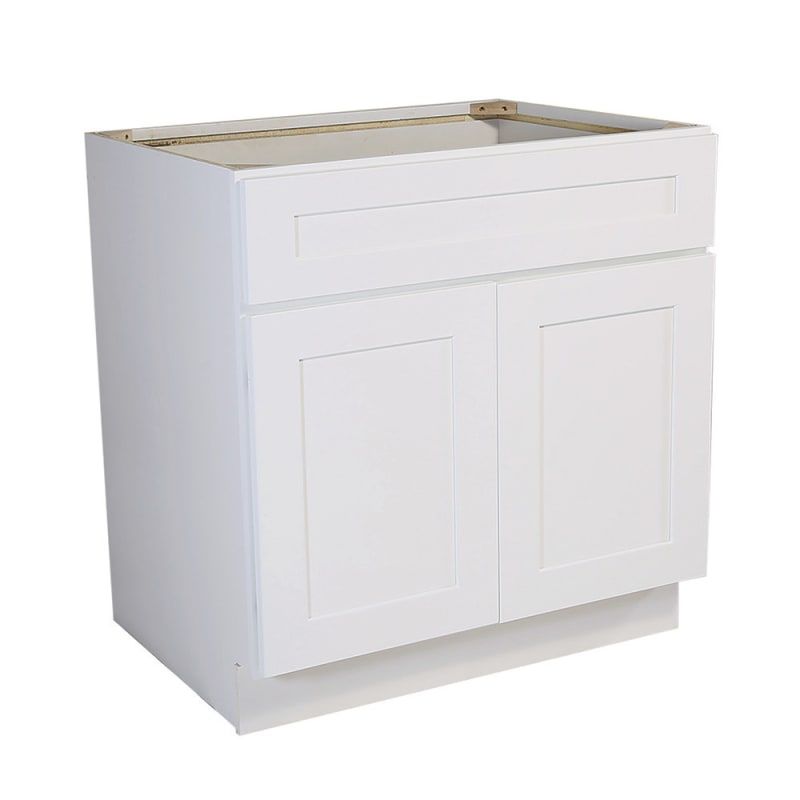 Design House 561506 Brookings 42" Wide x 34-1/2" High Double Door Base Cabinet with Nonfunctional Dr | Build.com, Inc.