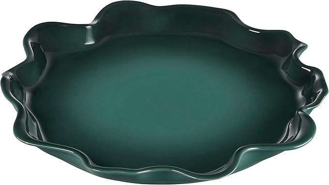 Le Creuset Stoneware Iris Collection Serving Platter, 14", Artichaut | Amazon (US)