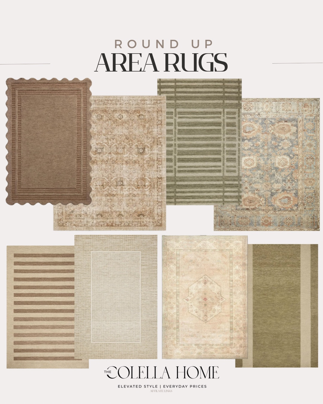 Loving these area rugs for refresh any room!

Area rugs, neutral rugs, looks for lesss

#LTKHome #LTKSeasonal #LTKSaleAlert