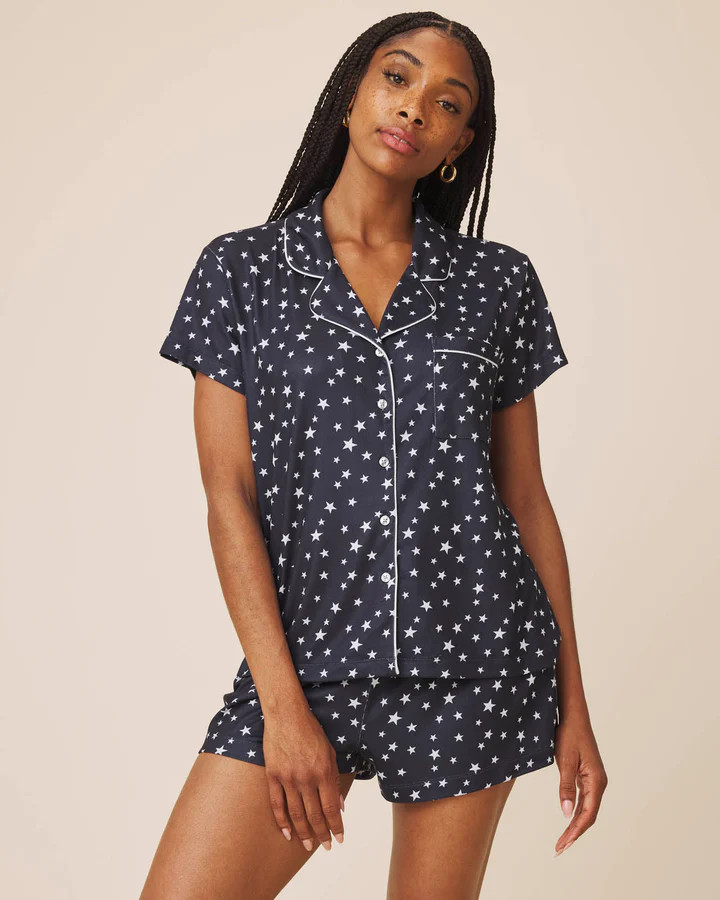 Star Spangled Flora Pillowsoft Short Set | Splendid