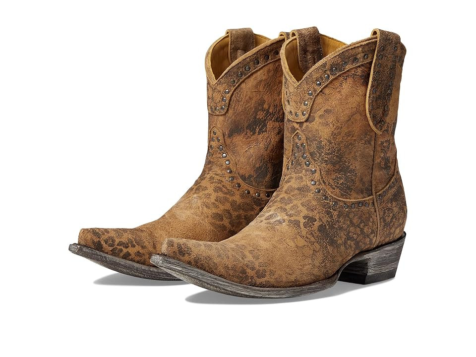 Old Gringo Newport Cowboy Women's Boots Tan Leopard : 5.5 B - Medium, Leather | Zappos