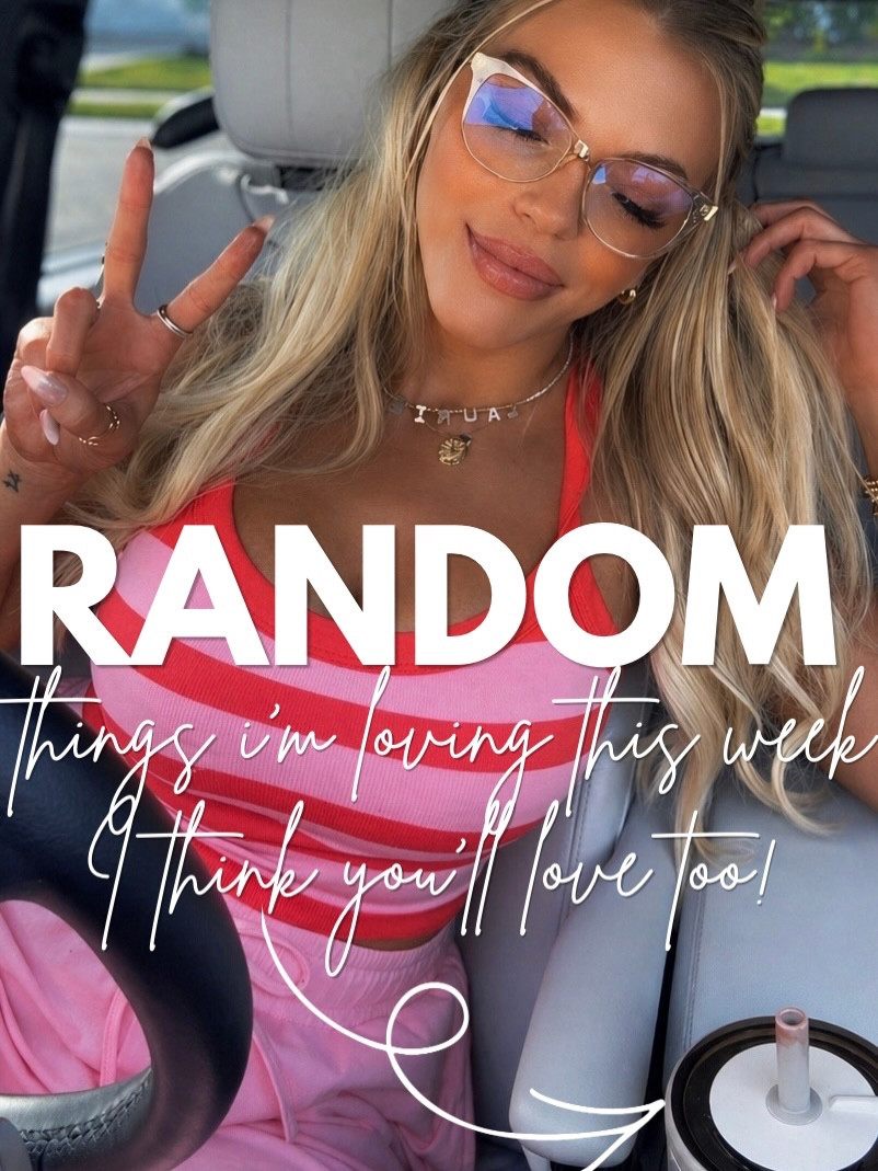 COMMENT “WEEKLY FAVES” and I’ll send you all the dets on the things I’m loving this week! A random mashup of things I’m genuinely loving and using this week, From my favorite protein shakes, beauty products, skincare to cute fits, there something I’m sure ya’ll will love too! ✨🍍🌴☀️
@crocs @amazon @shop.ltk 
#weeklyfaves #over30 #amazonfinds #walmartstyle