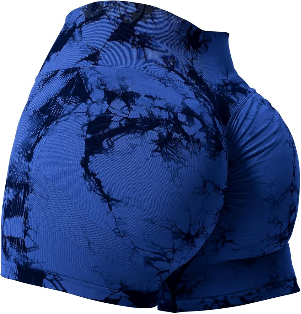 VOYJOY Workout Shorts 3.6" Gym Shorts Yoga Biker Shorts | Amazon (US)