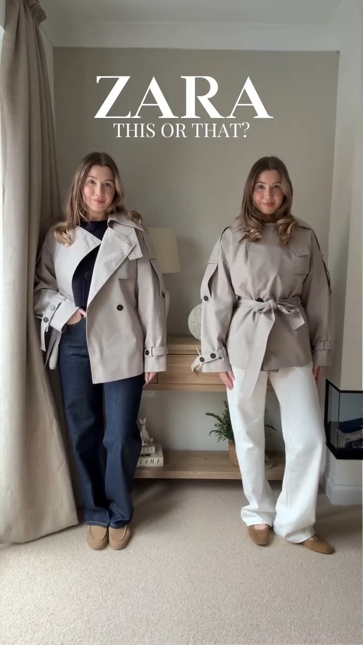 ZARA - this or that?! I actually don’t know which one I prefer?! The left or right outfit??? 

Comment “SHOP’ for the outfit links xx

#zara #zaranewin #springoutfitideas