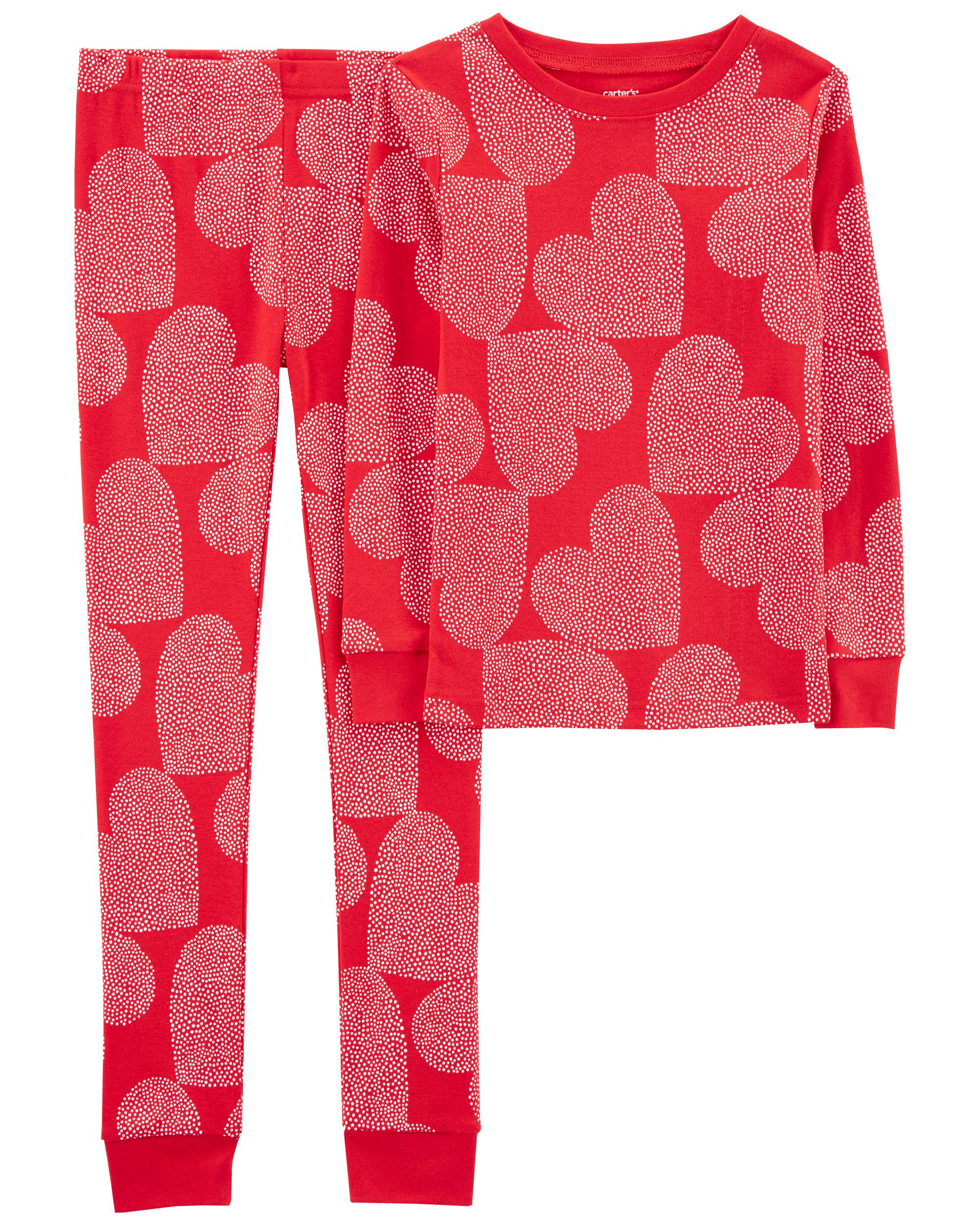 Kid 2-Piece Hearts 100% Snug Fit Cotton PJs | Carter's