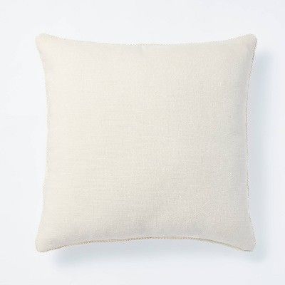 Cotton Velvet with Lace Trim Reversible Throw Pillow - Threshold™ designed with Studio McGee | Target