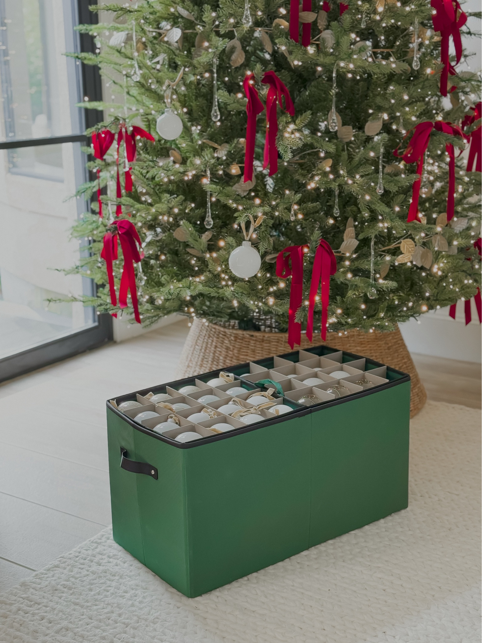 Highly recommend this ornament storage organizer makes storing ornaments easy & protects them from breakage. 

#LTKHome #LTKSeasonal #LTKHoliday