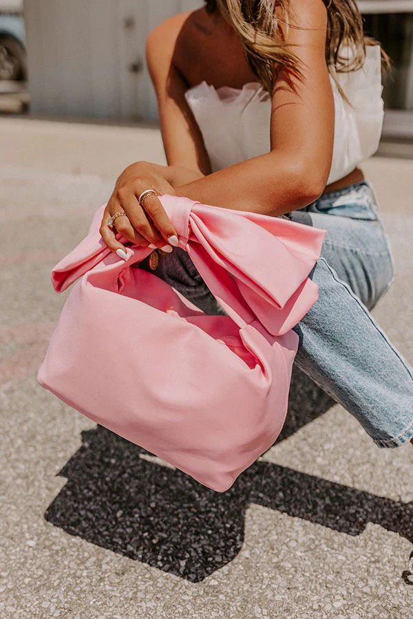 Prettiest Girl In The Room Purse In Pink | Impressions Online Boutique