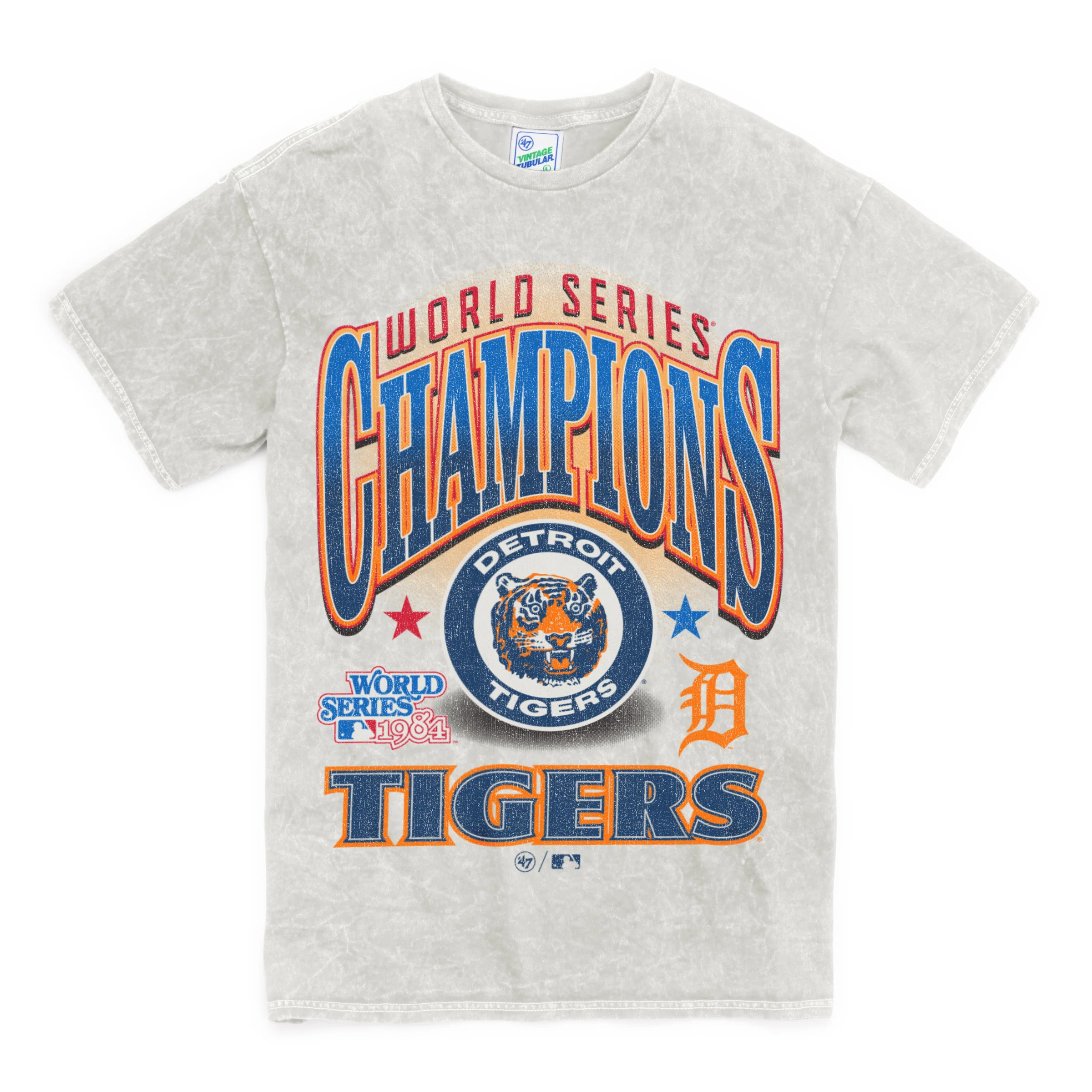 DETROIT TIGERS 1984 WORLD SERIES ROCKER '47 VINTAGE TUBULAR TEE | '47Brand