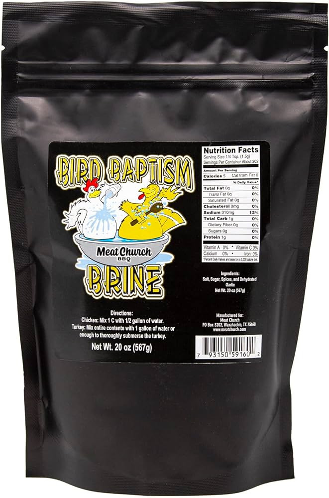 Meat Church Bird Baptism Poultry Brine | Amazon (US)