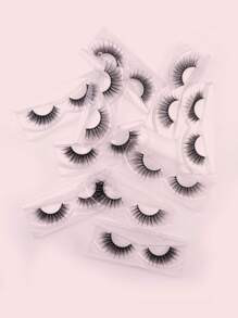 Full False Lashes 30pairs Faux Mink Lashes Tail Elongated False Eyelashes For Women Mom Wife Sist... | SHEIN