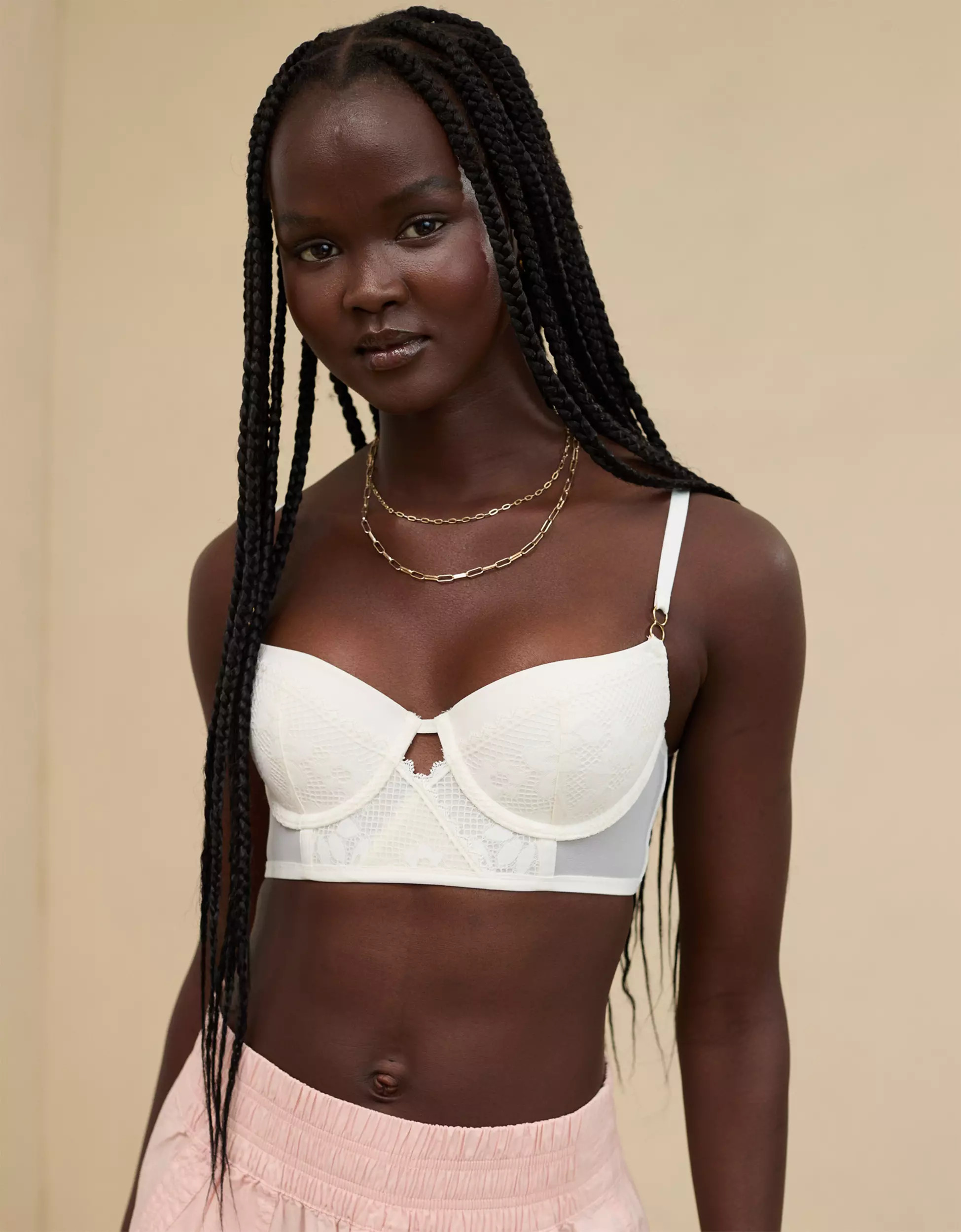 Show Off Lace Balconette Bra | Aerie