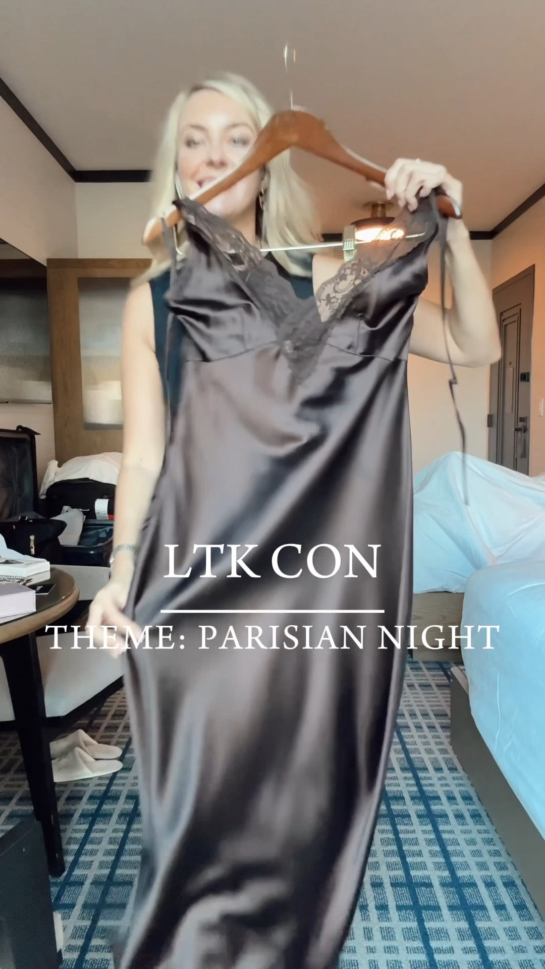 LTK CON event - Parisian chic attire with Quince! I got so many compliments on this dress AND this piece is below $100! YES!

Satin dress, brown dress, fall dress, lace dress, satin lace dress, autumn dress, fall 2025 #LTKCon

#LTKNYFW #LTKStyleTip #LTKWedding