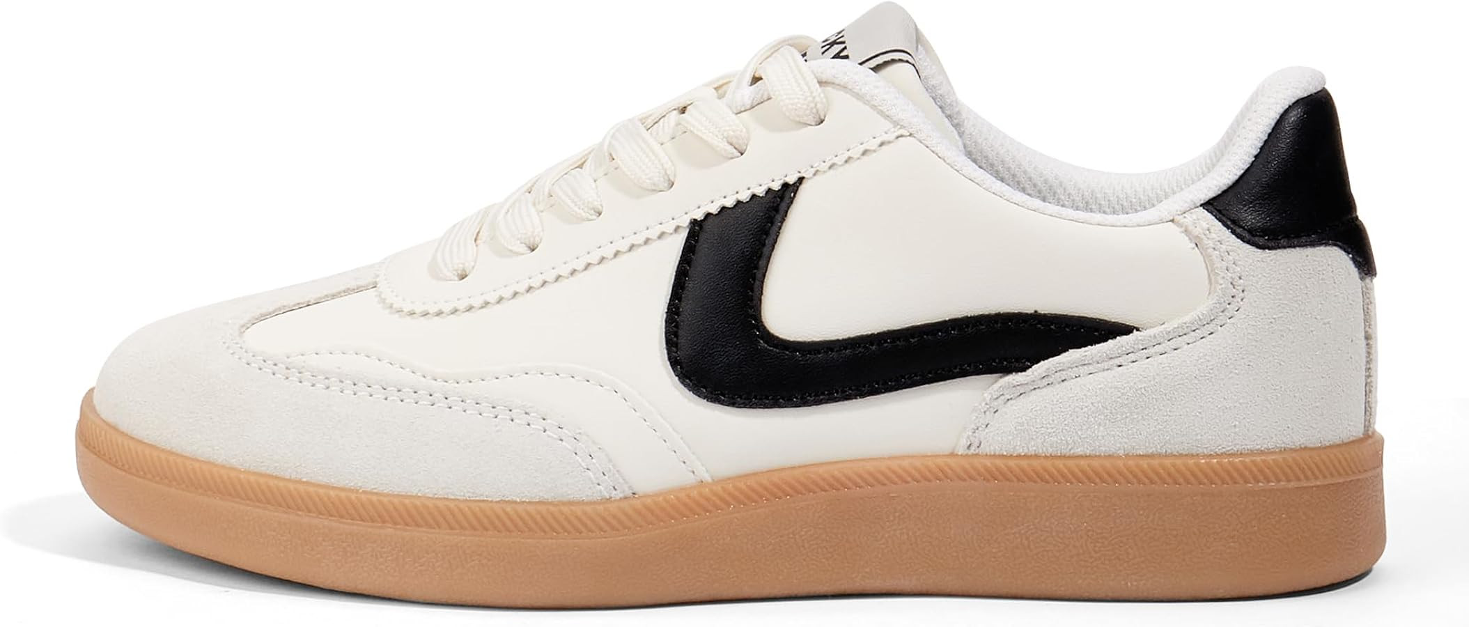 LUCKY STEP Women's Retro Fashion Sneakers Classic Casual Walking Shoes Non Slip Comfort Skate Sho... | Amazon (US)