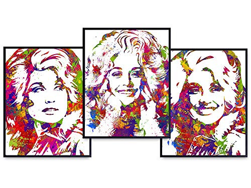 Dolly Parton Posters - Dolly Parton Gifts Set Gift for Dollywood, Country Music Fans, Women - Mod... | Amazon (US)