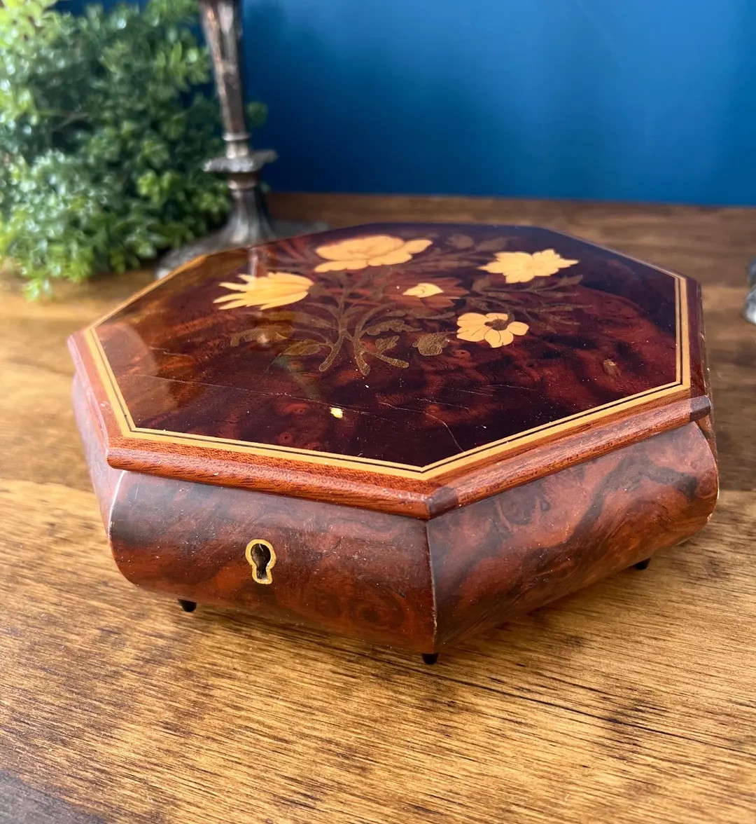 Vintage Italian Music Box - Etsy | Etsy (US)