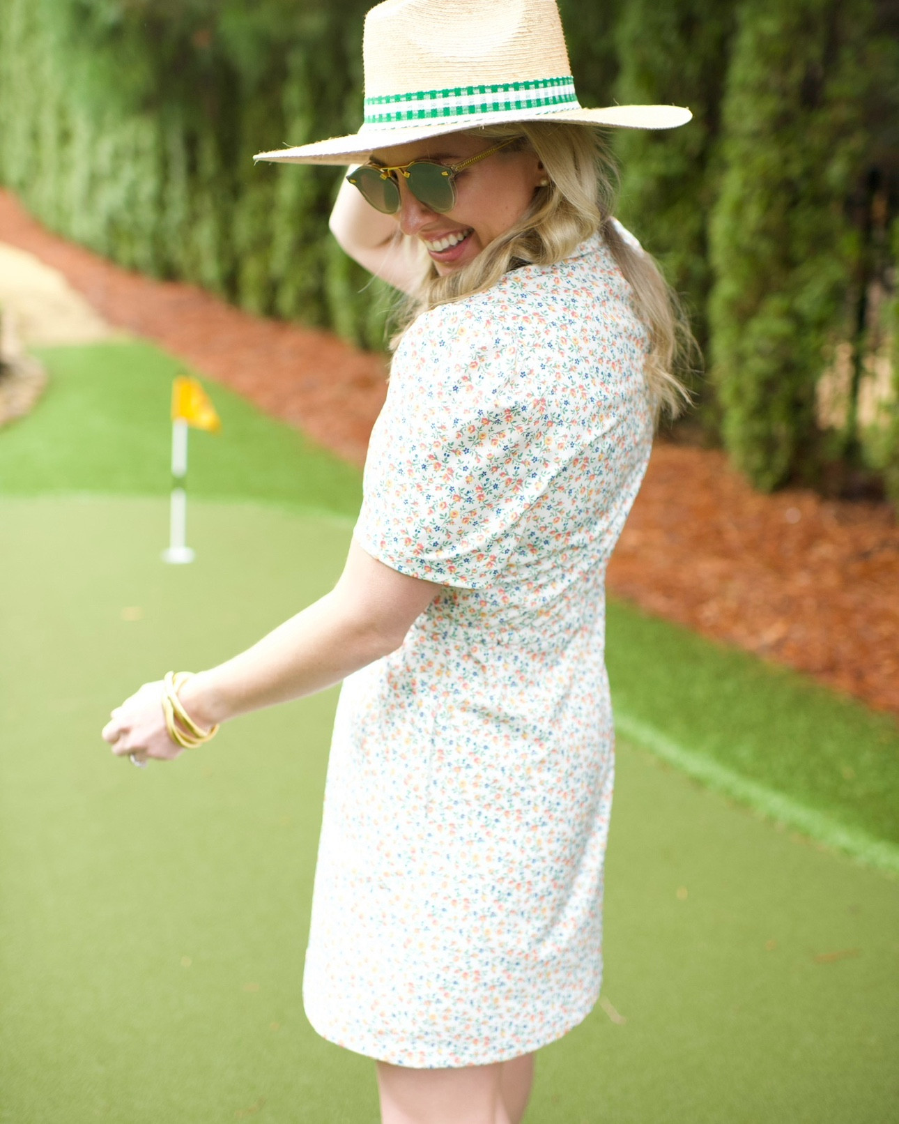 The best selling Hayden dress just got even better! Introducing the new floral print that is just darling. Take it on or off the golf course for the perfect par-tee ⛳️ *sizing I recommend sizing up one size - I’m in the medium 

#LTKActive #LTKStyleTip #LTKFindsUnder100