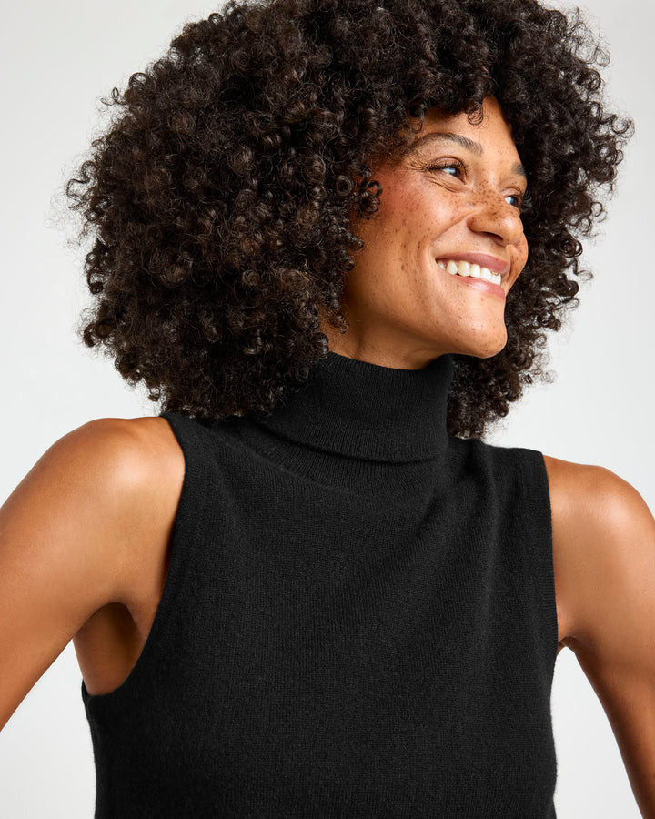Tori Cashmere Turtleneck Tank | Splendid