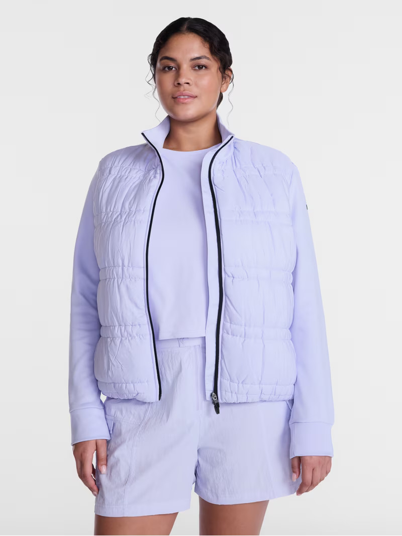 Avia Women's Hybrid Jacket with Long Sleeves, Sizes XS-XXXL | Walmart (US)