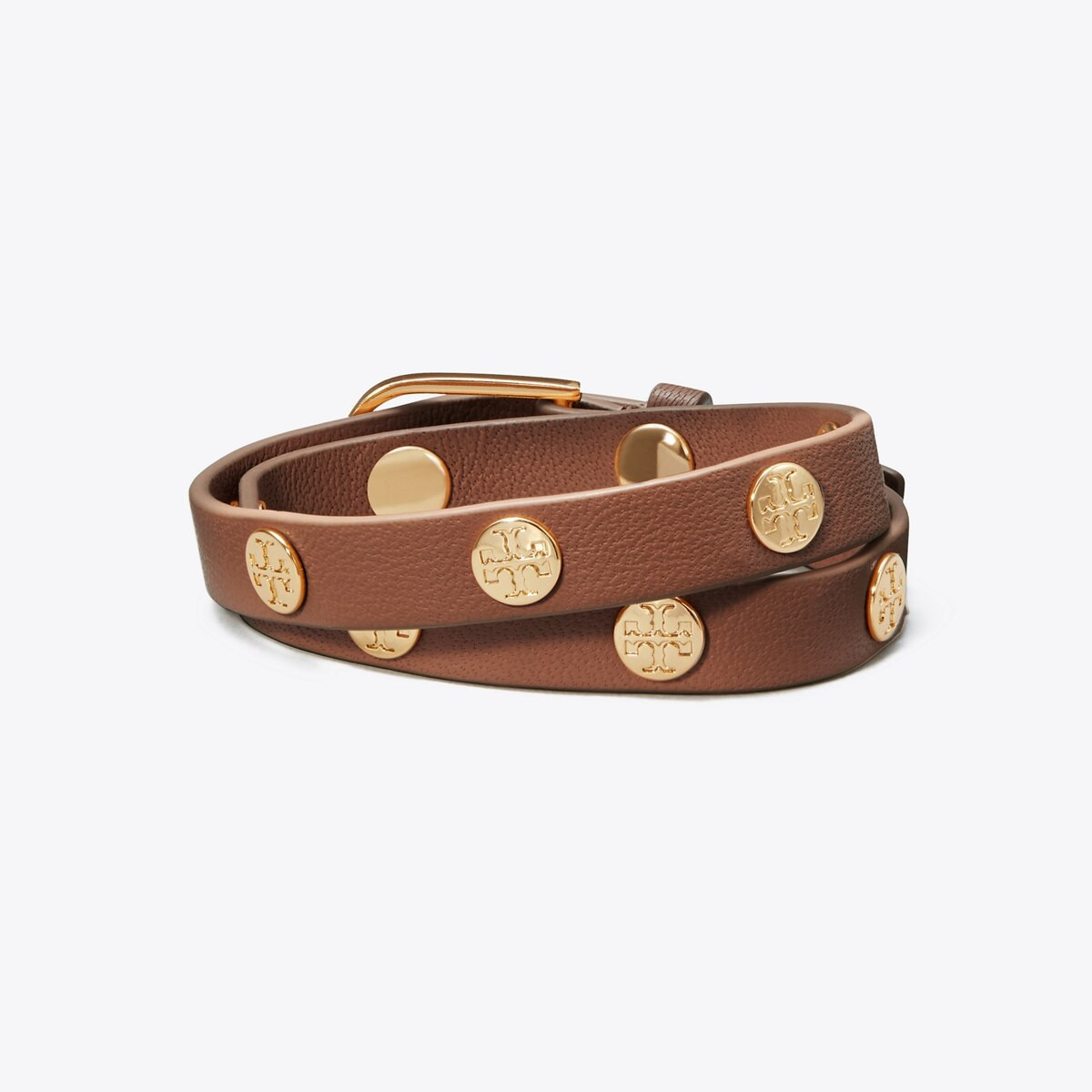 Double-Wrap Logo Stud Bracelet: Women's Do Image Qa Grid-new  | Tory Burch | Tory Burch (US)