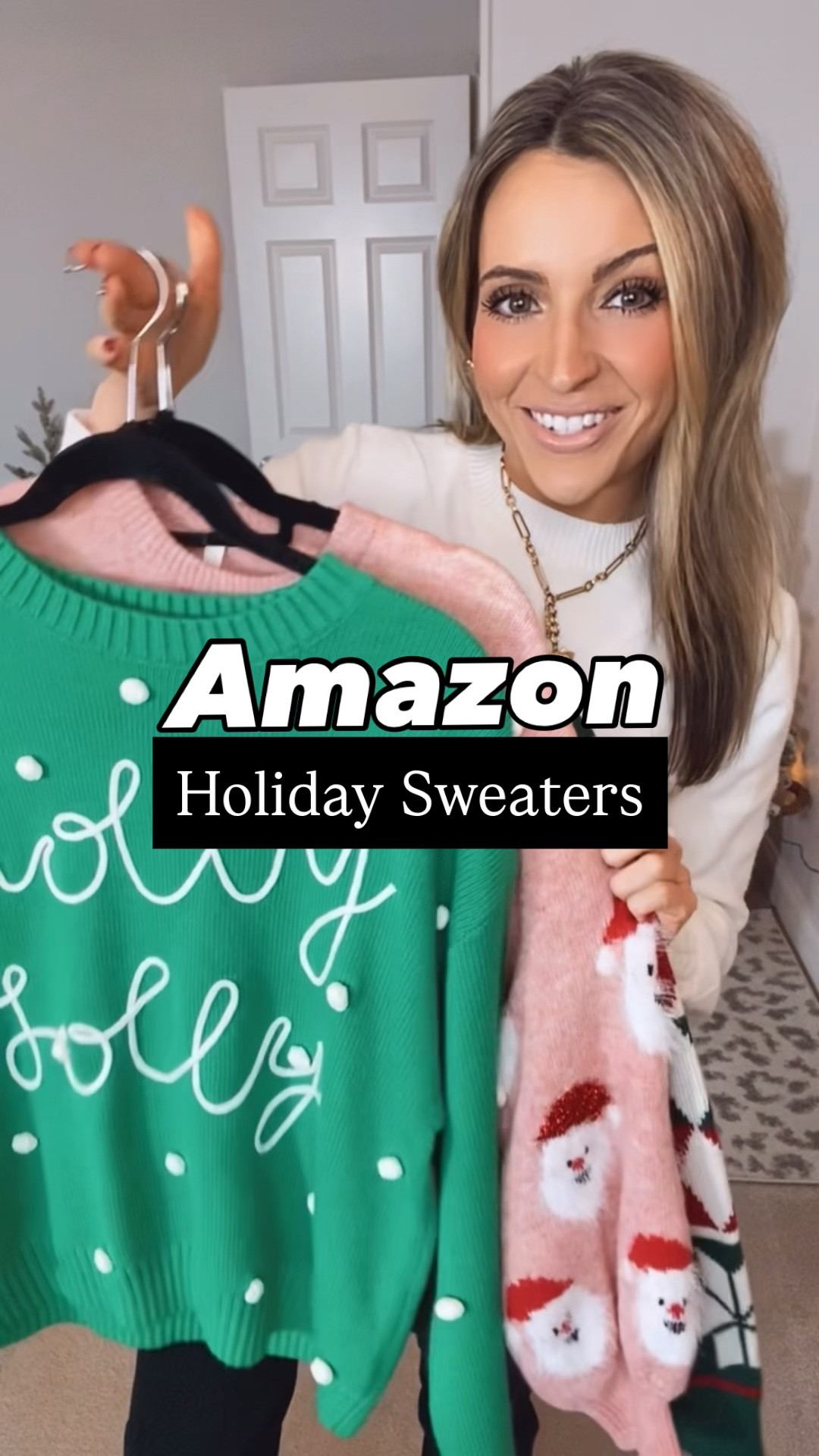 Festive fashion for the holidays! Check out these cute Christmas sweaters for a fun festive look. Wearing size small in all 

#LTKHoliday #LTKFindsUnder50 #LTKootd