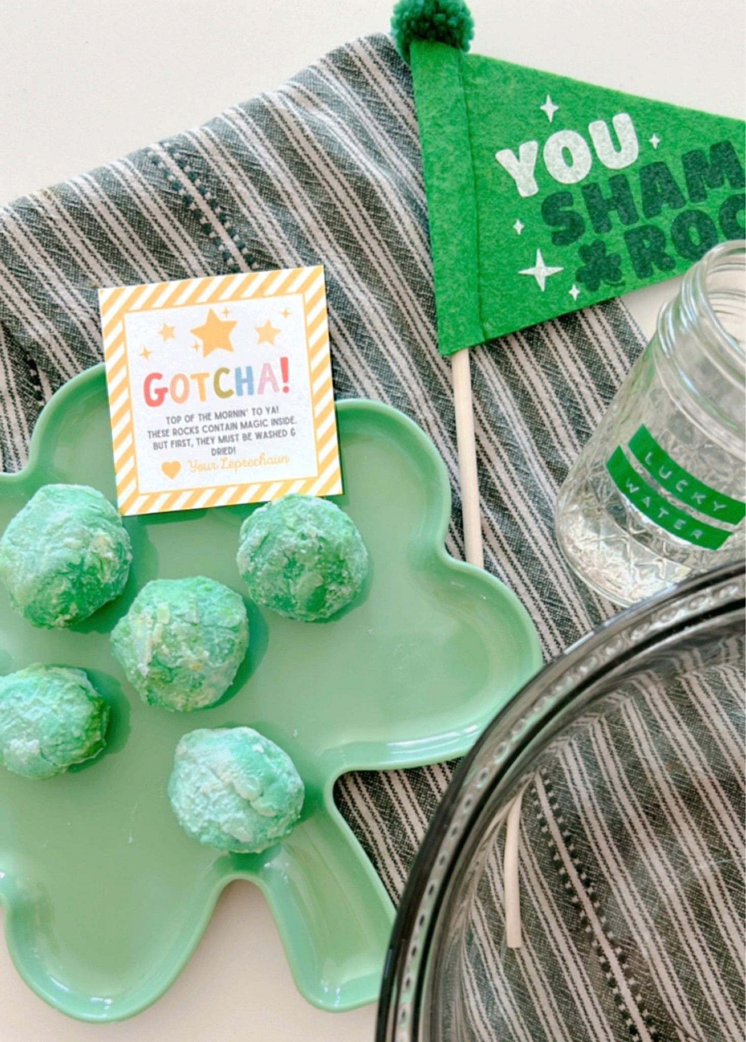 Magic Leprechaun Rocks

St. Patrick’s Day
Leprechaun Tricks
Magic Rocks

#LTKfamily #LTKkids #LTKSeasonal