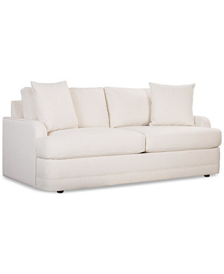 Kendrah 80" Fabric Sofa with Recessed Arms, Created for Macy's | Macy's