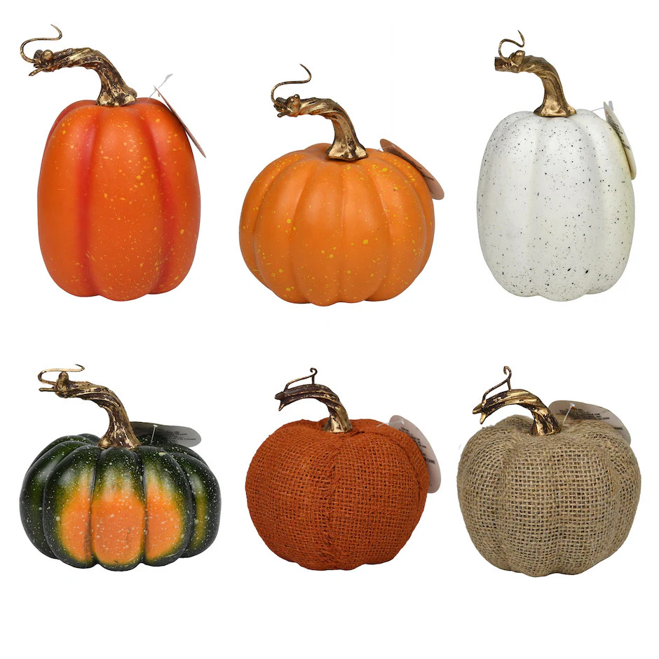Seasonal Collection Foam Pumpkin Decor, Assorted Styles And Colors, 1-ct. | DollarTree
