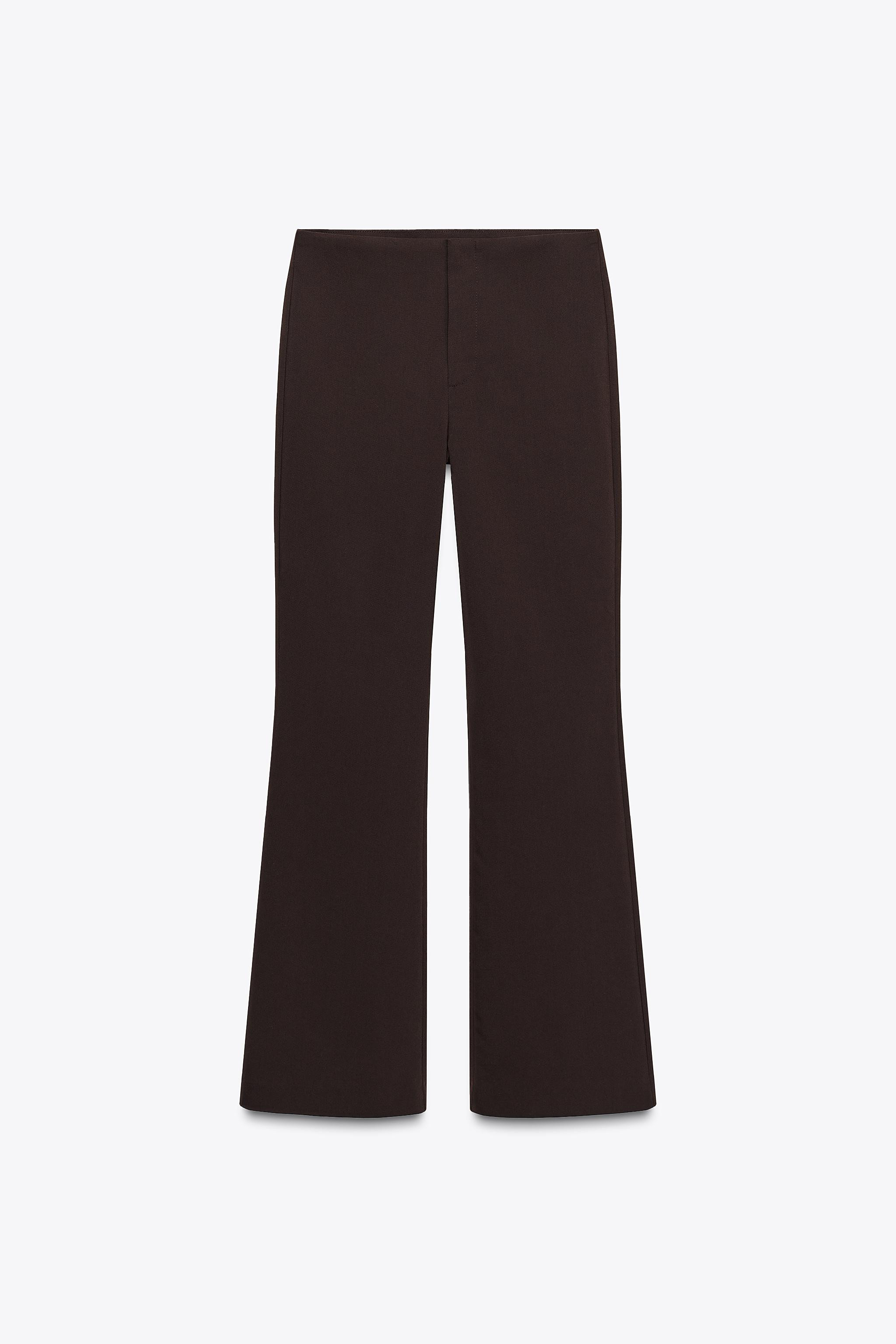 FLARE-HOSE MIT HOHER BUND | Zara DE