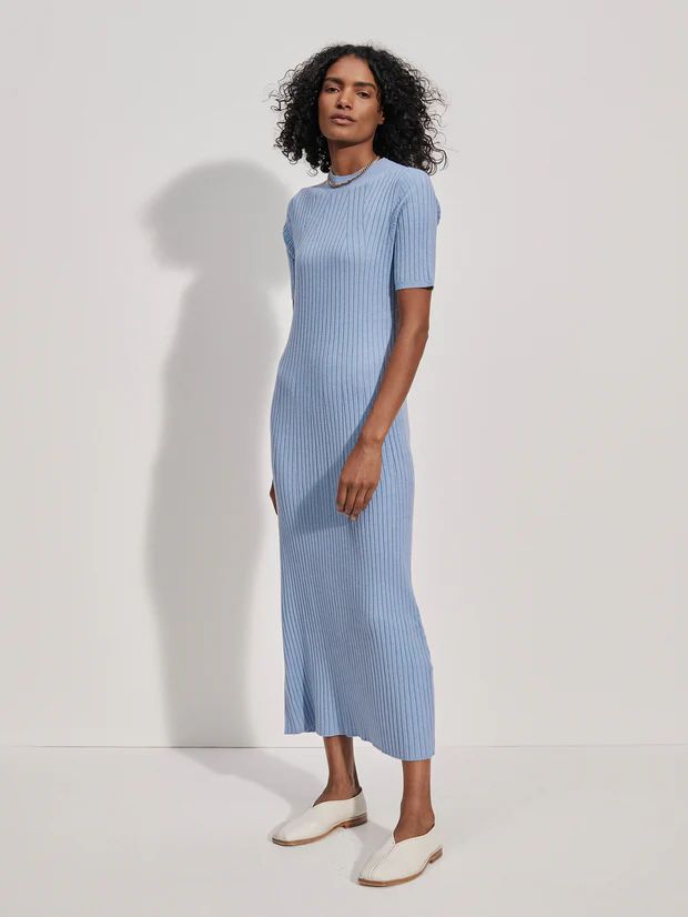 Maeve Rib Knit Midi Dress | Varley USA