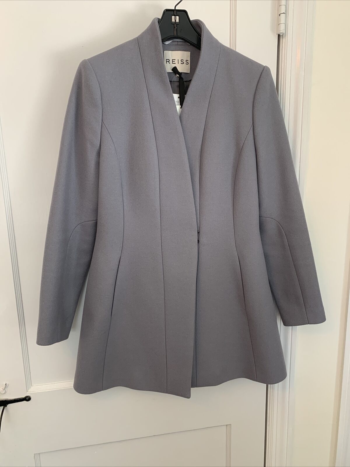 Reiss Delaney Grey Gray Coat NWT ASO Medium  | eBay | eBay US