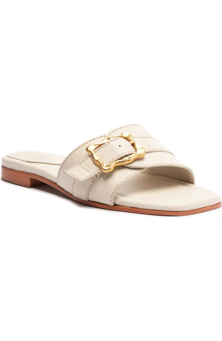Schutz Wavy Slide Sandal (Women) | Nordstrom | Nordstrom