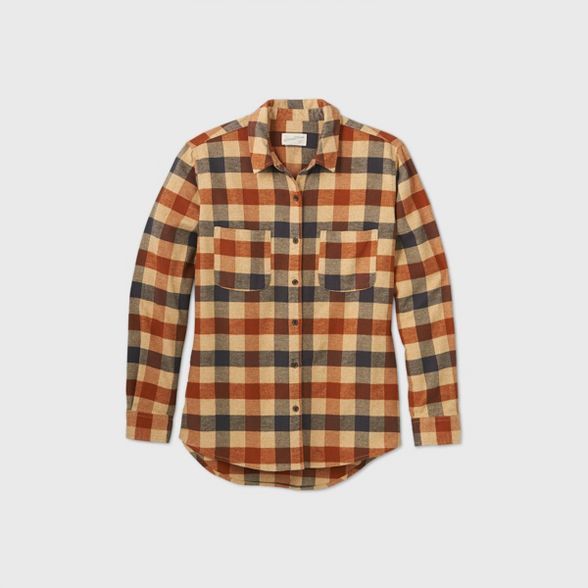 Women's Long Sleeve Button-Down Flannel Shirt - Universal Thread™ | Target