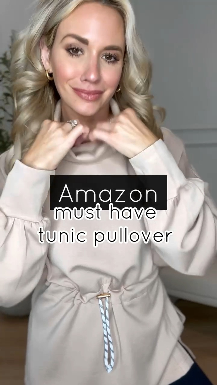 Amazon tunic pullover outfit // Wearing a small in tunic and xs in leggings. Both run tts. The material is such high quality!



Amazon outfit. Amazon fashion. Amazon cozy outfit. Women’s fashion. Winter outfit. Winter ootd. Casual style.

#LTKSeasonal #LTKstyletip #LTKfindsunder50