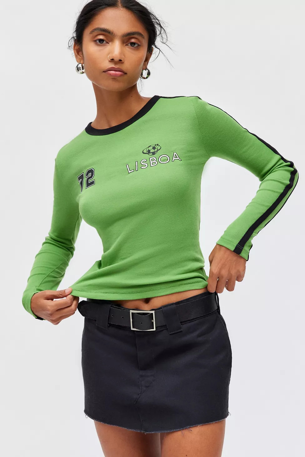 BDG Lisboa Graphic Too Perfect Long Sleeve Tee | Urban Outfitters (US and RoW)