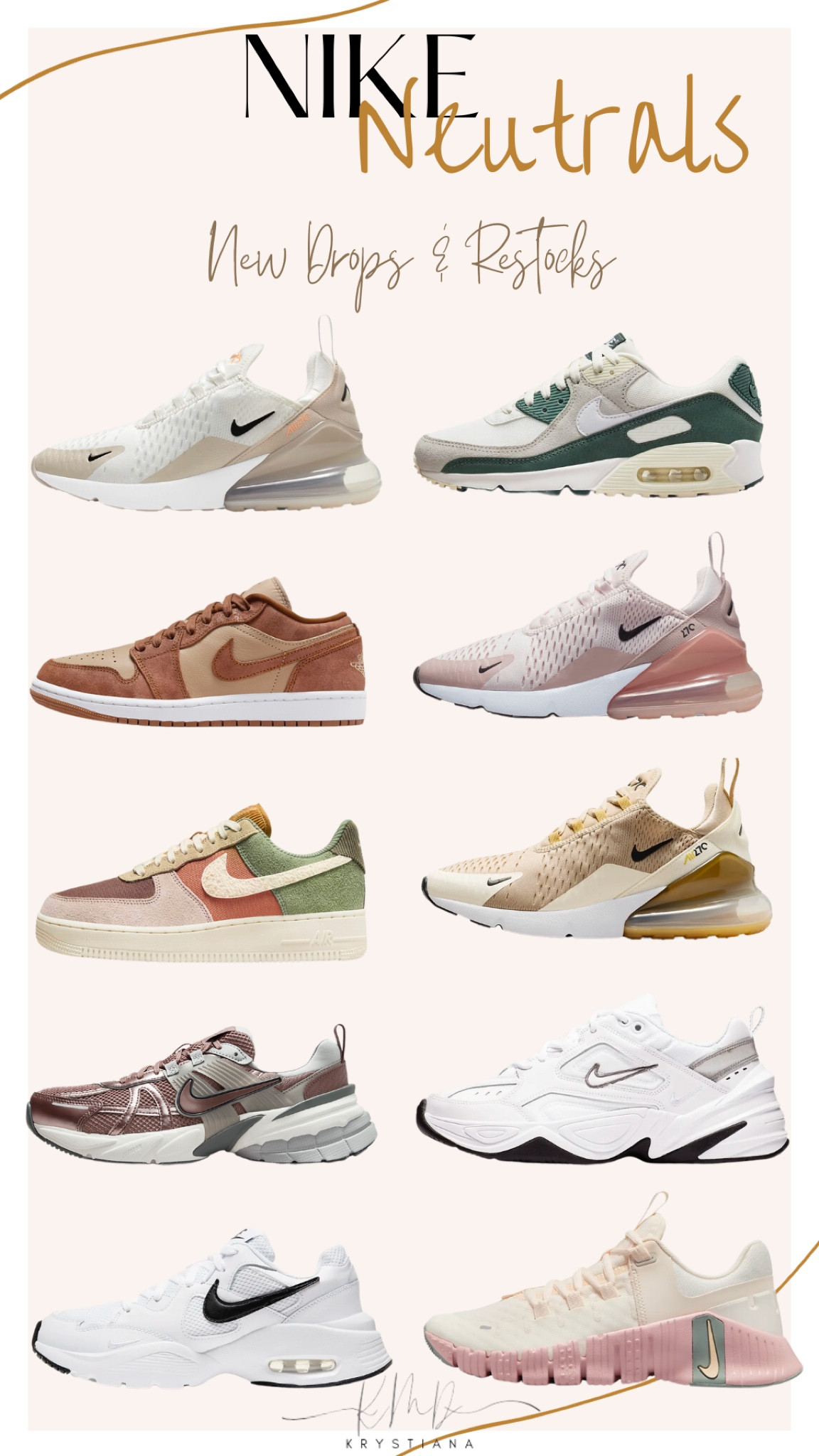 Nike Neutrals! Drops & Restocks!









Nike, Nike Shoes, Neutrals, Sneakers, Shoes, Fashion, Comfy Fashionn

#LTKshoecrush #LTKfamily #LTKstyletip