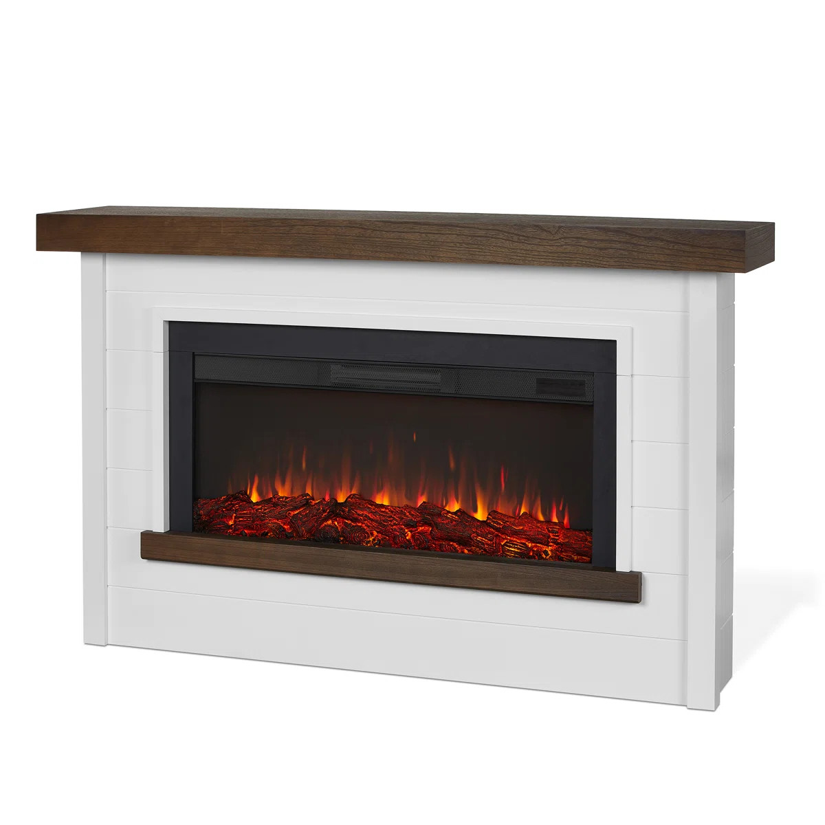 Bernice 65" Landscape Electric Fireplace by Real Flame | Wayfair North America