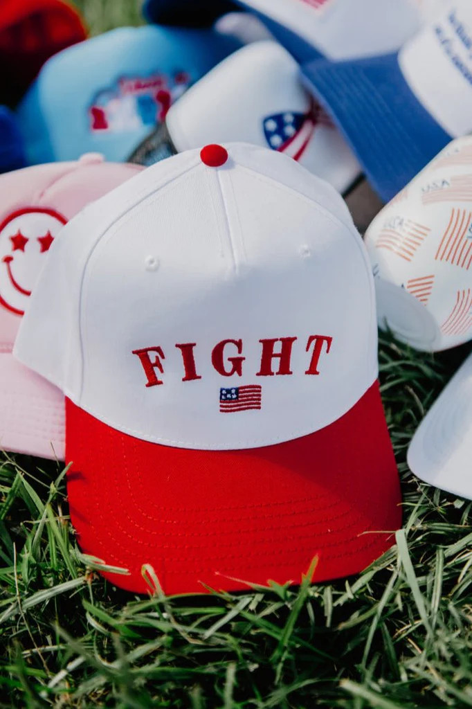 FIGHT Flag Two-Toned Hat | Katydid.com