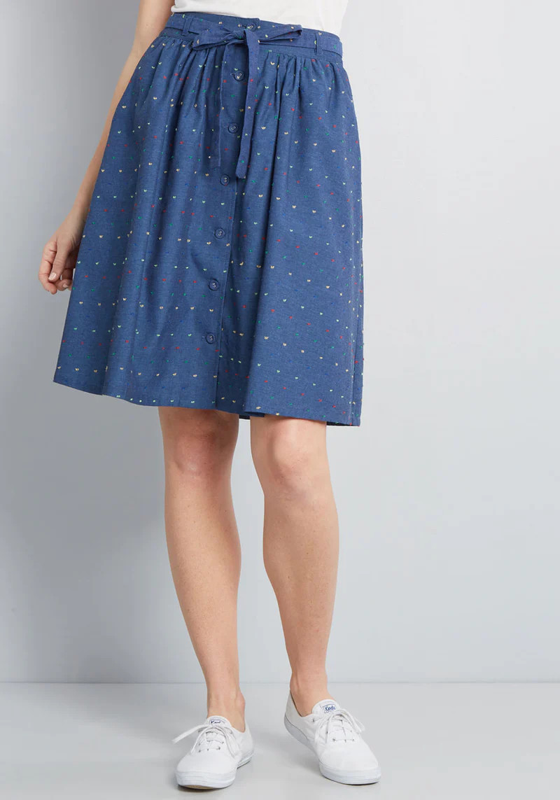 Perfect Timing Cotton Skirt | ModCloth