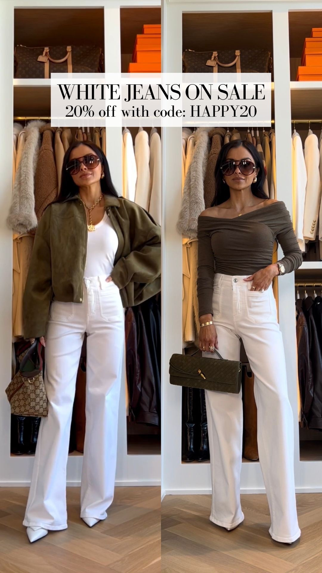 Revolve anniversary sale! Save 20% off site wide with code HAPPY20
Frame white wide leg jeans on sale - the most flattering white jeans i own. Wearing a 24!
business casual outfit / spring outfits  / spring date night 

#LTKSpringSale #LTKOver40 #LTKPetite