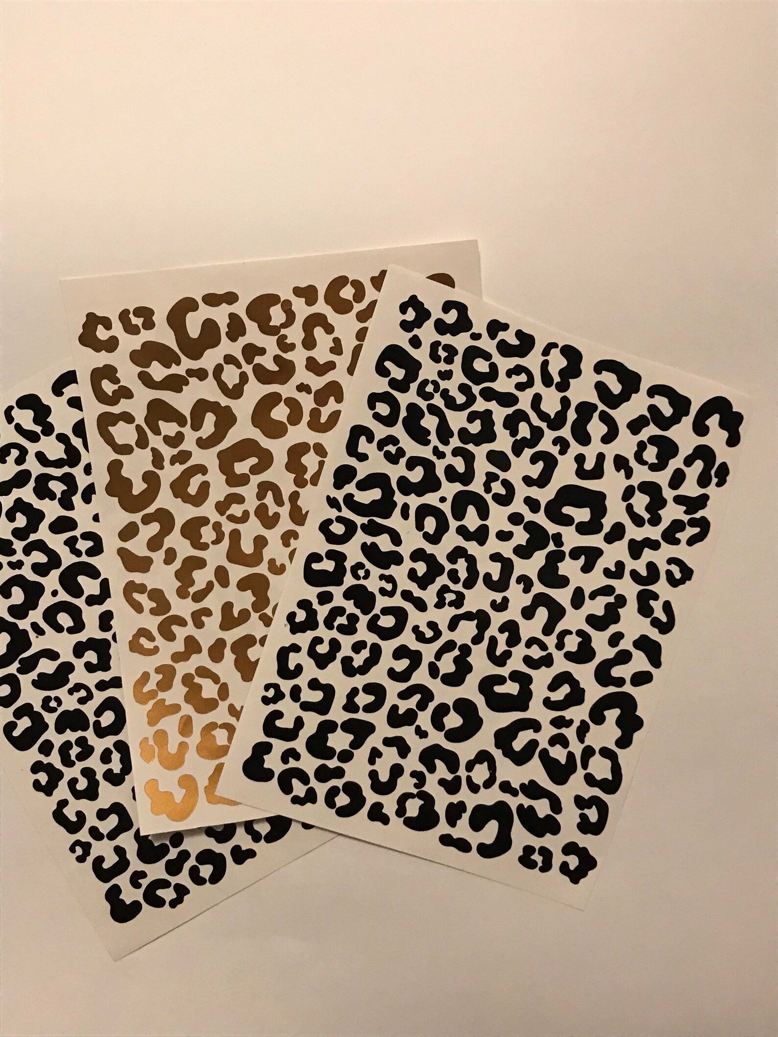Custom cheetah vinyl decal - sticker car decals notebooks peel and stick add to tumbler diy | Etsy (US)