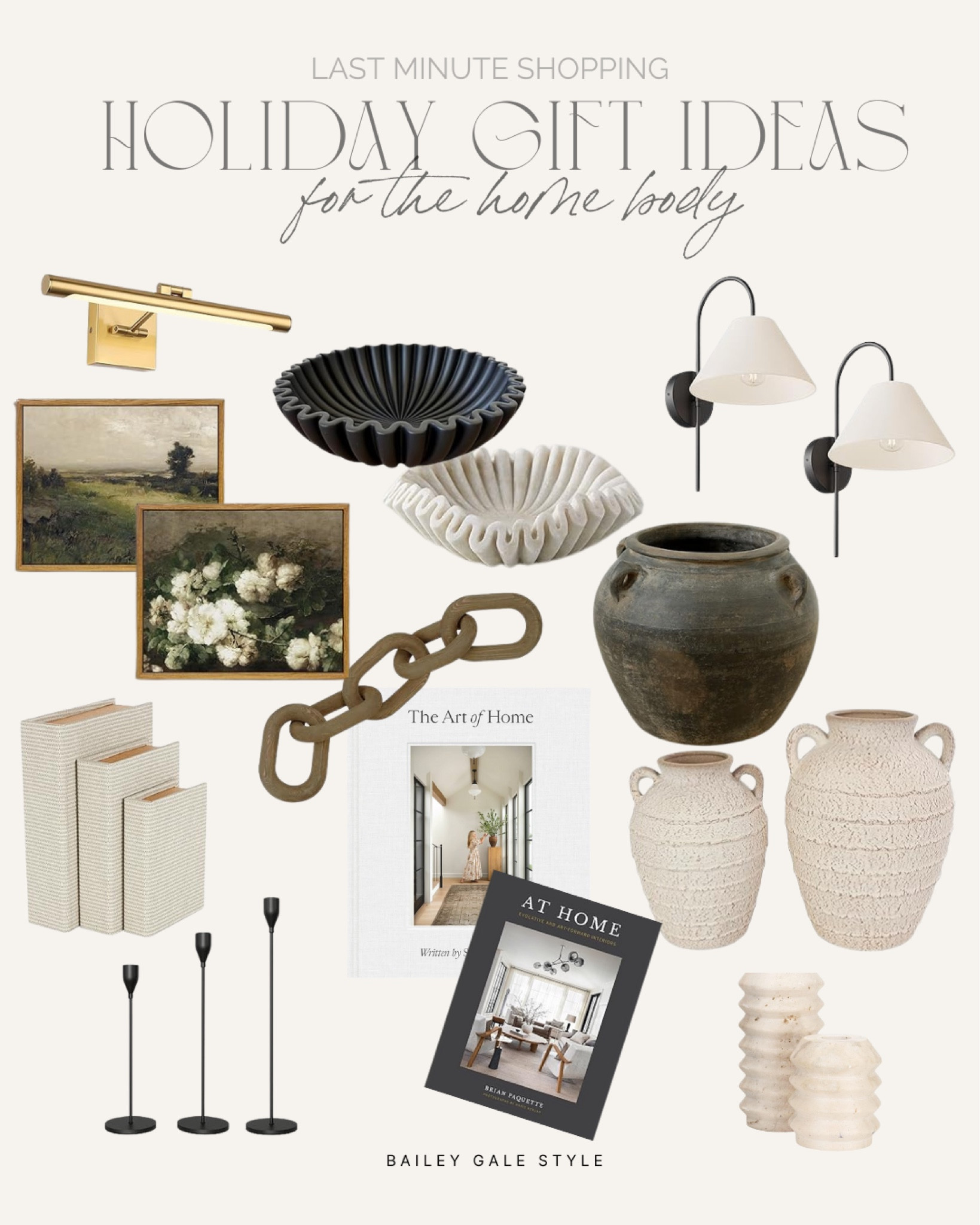 Amazon holiday gift guide for the home body. 