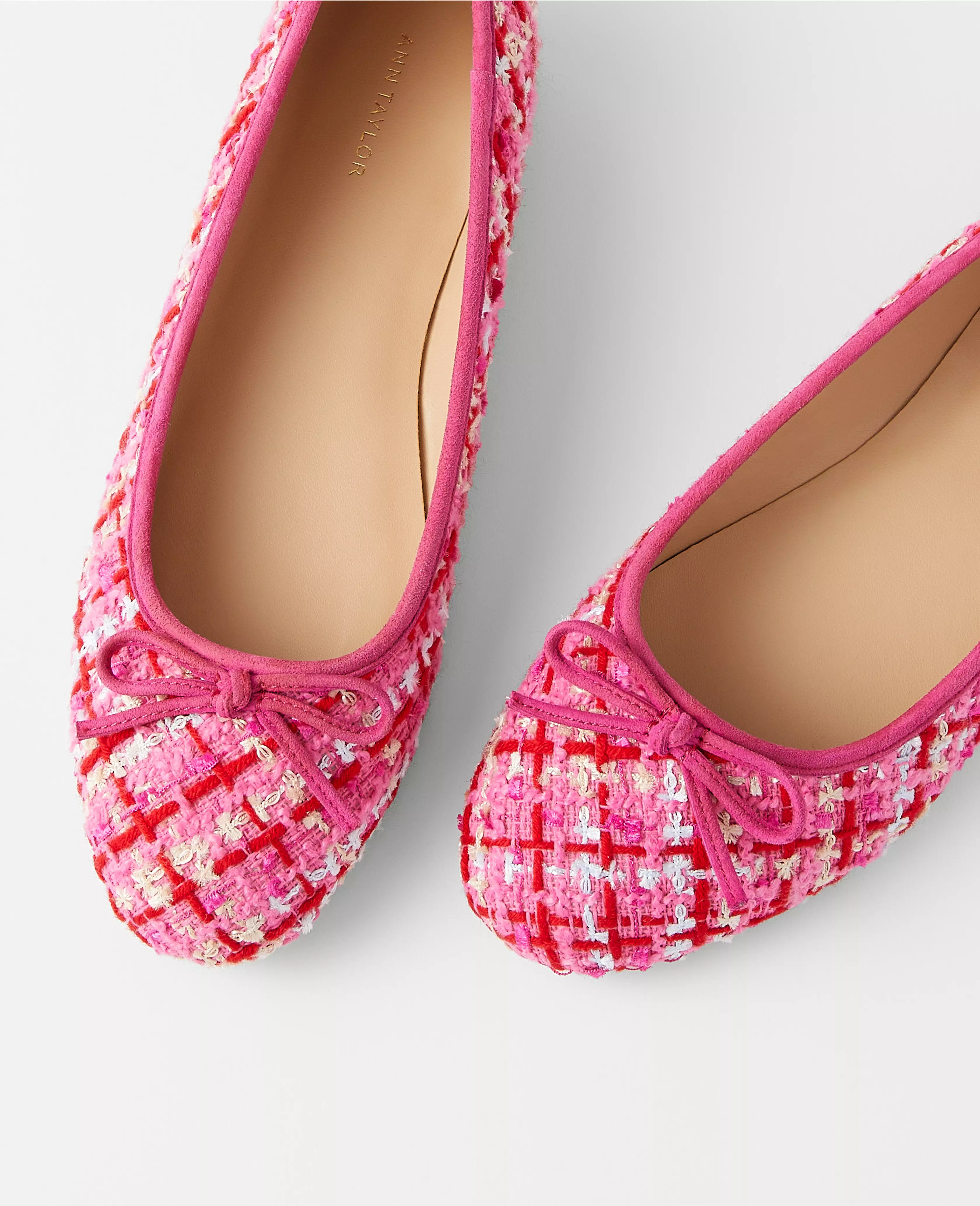 Tweed Ballet Flats | Ann Taylor (US)