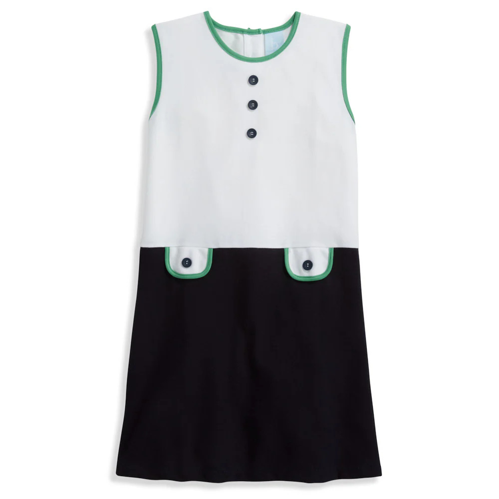 Kaki Pique Sundress | bella bliss 