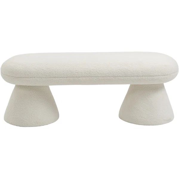 Phillipa Polyester/Polyester Blend Upholstered Bench | Wayfair North America