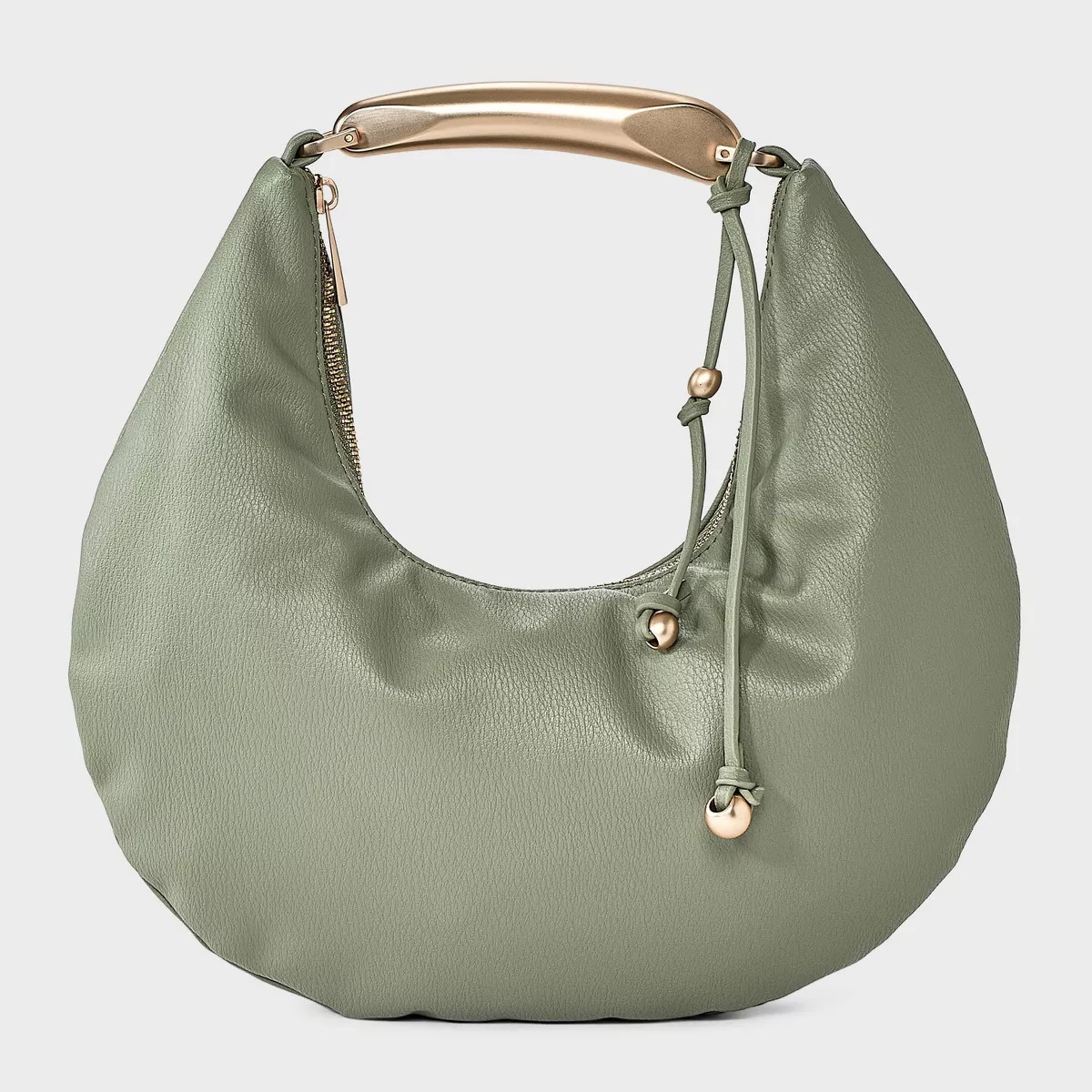 Metal Handle Crescent Handbag - A New Day™ | Target