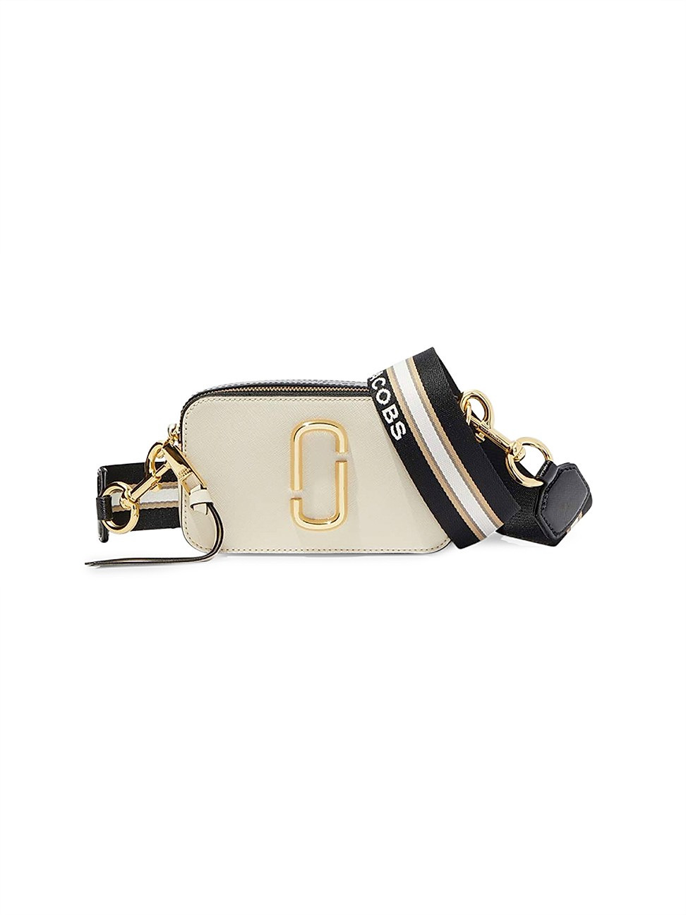The Marc Jacobs Women's The Snapshot Leather Camera Bag - Cloud | Saks Fifth Avenue