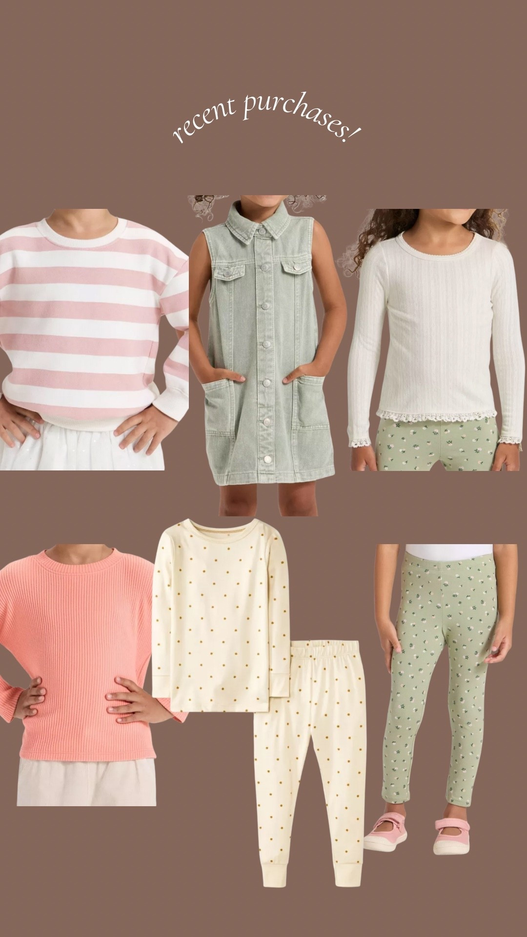 Recent fall purchases for Harper 🍂 